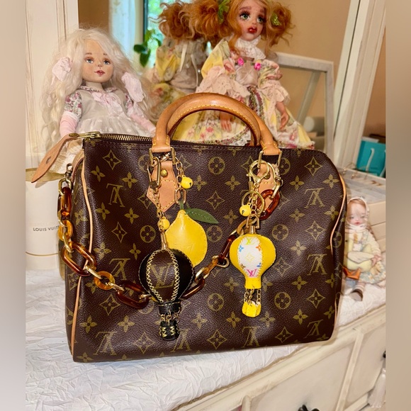 ‼️ LV monogram Custom Air Balloon 🎈 charm handmade - Picture 3 of 11